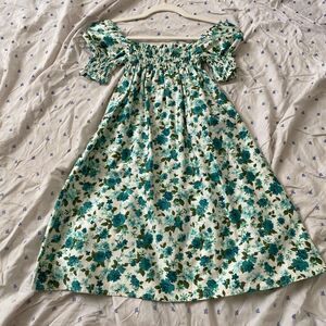 cool is a construct floral dress